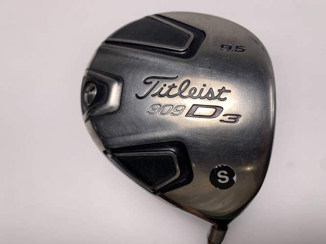 Titleist 909 D3 Driver 9.5* Aldila VooDoo Stiff Graphite Mens RH -1/2''