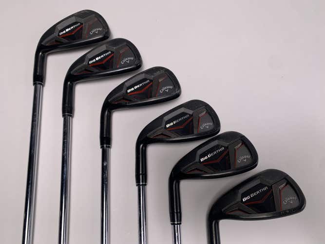Callaway Big Bertha 2019 Iron Set 5-PW KBS Max 90g Regular Steel Mens LH