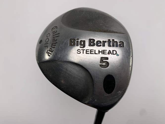 Callaway Steelhead 5 Fairway Wood 18* RCH 99 Regular Graphite Mens RH