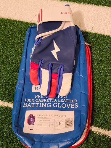 Adult Medium Batting Gloves (New)