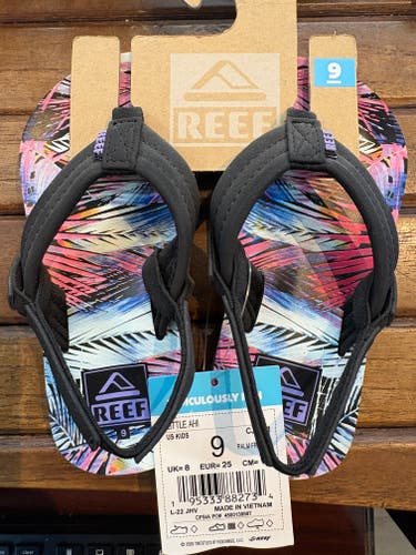 Reef Ahi Unisex 9K (Toddler) Sandals (New)