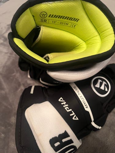 Warrior Alpha LX 30 Gloves 13" (Used)