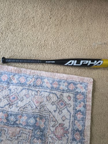 Easton Alpha Alloy Bat (-10) 16 oz 26" (Used)