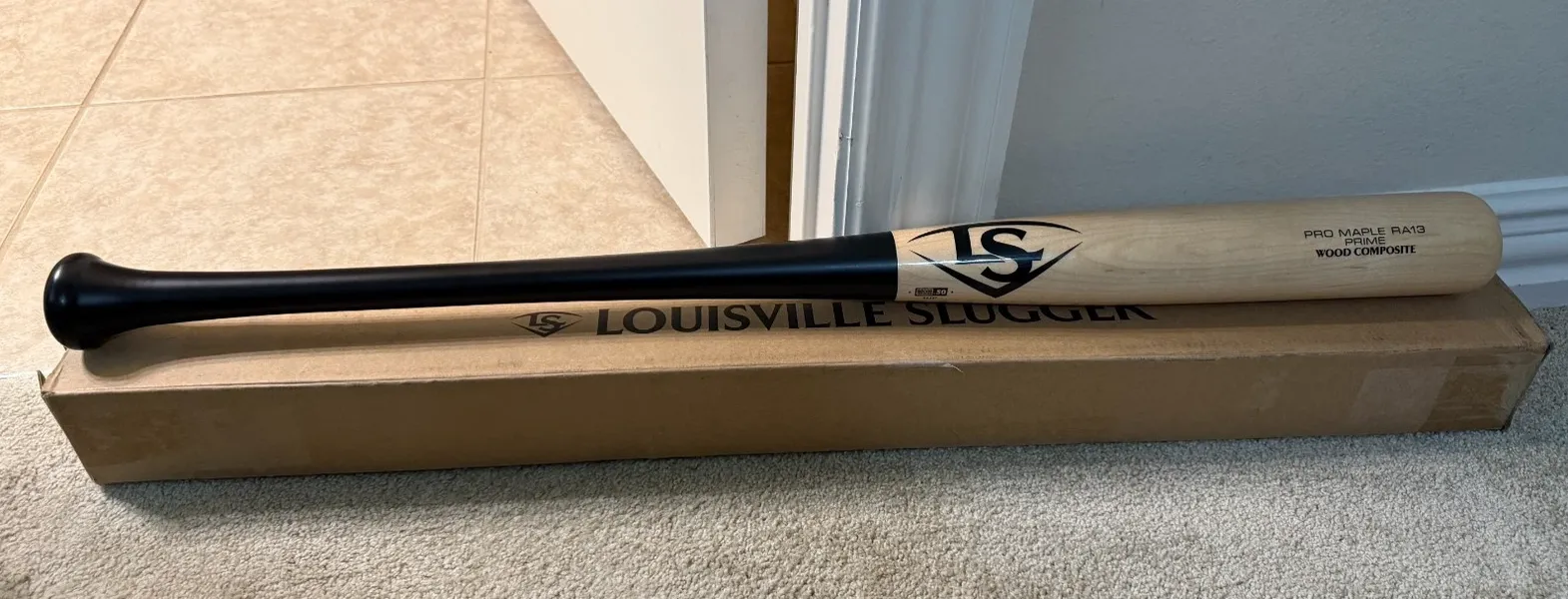 Louisville Slugger Pro Prime RA13 Maple Wood Composite -3 BBCOR Baseball Bat (NEW)
