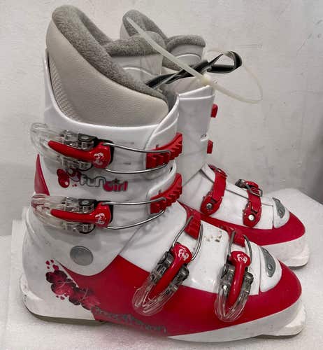 Mondo 25 & 25.5 Kid's Rossignol All Mountain Fun Girl Ski Boots (Used)(SY2885)