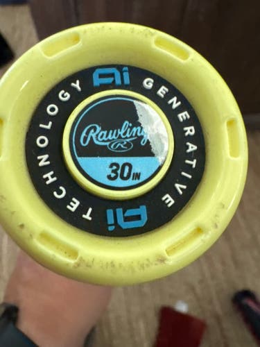 2026 Rawlings Clout AI Alloy BBCOR Certified Bat (-3) 27 oz 30" (Used)