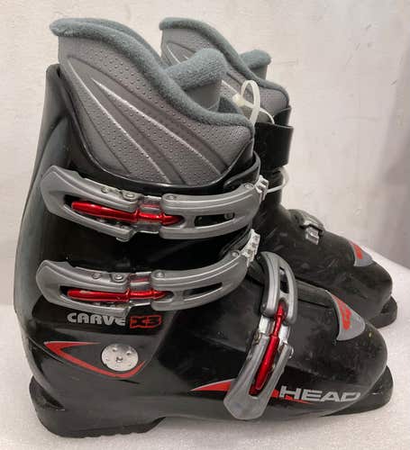 Mondo 25 Kid's HEAD Carve X3 Ski Boots (Used) (SY2886)