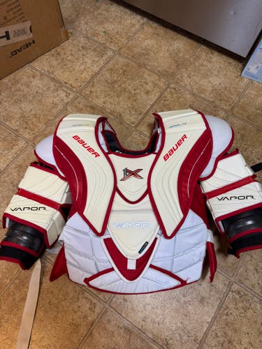 SR MD Bauer Vapor 1X Goalie Chest Protector senior medium ice hockey body armour