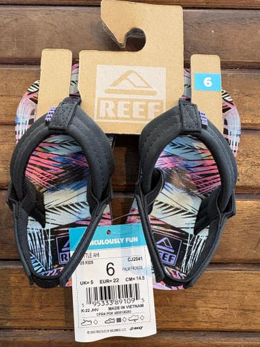 Reef Ahi Unisex 6K (Toddler) Sandals (New)