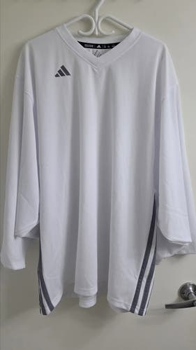 Adidas Goalie Practice Jersey - White Size S (New)