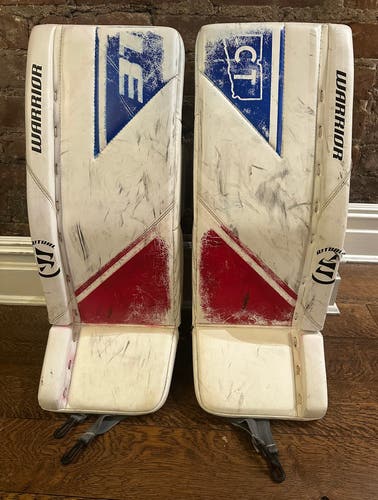 26+1 Warrior Ritual G6 Jr Goalie Leg Pads (Used)