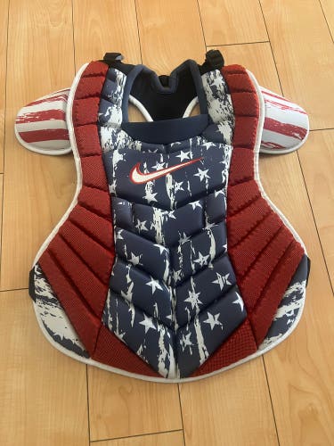 Nike Diamond Elite Chest Protector Catchers Gear 4th Of July WBC Olympics NEW