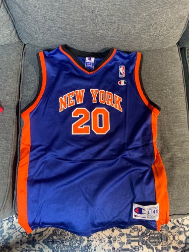 New York Knicks (Youth size) Allan Houston Jersey