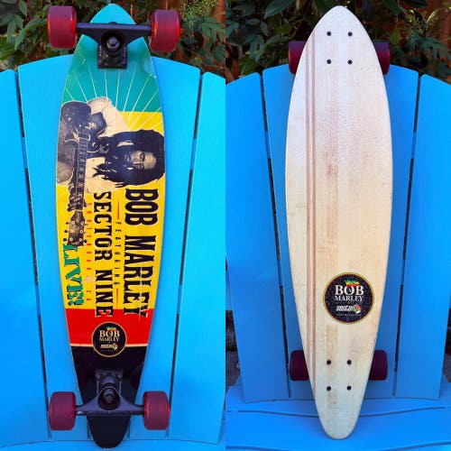 Sector 9 Skateboards - Bob Marley Redemption Complete Longboard Skateboard 8.5”