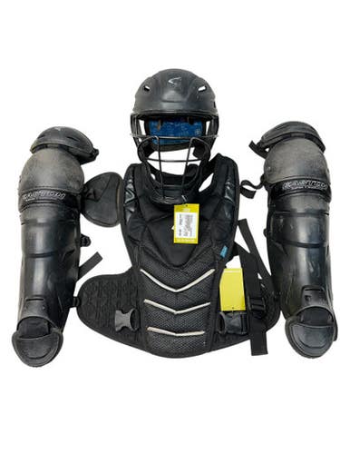 Used Easton VERY BEST Catchers Chest Protector Black Intermed 11835-S000206437