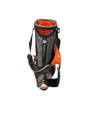 Used US Kids ORANGE/BLK YOUTH BAG Teen Stand Bag Orange 11834-S000048887