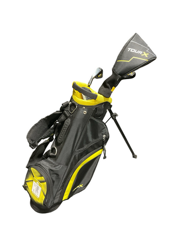 Used Tour X BLK/YLW KIDS SET Jr Club Set LH 5 Piece 11834-S000048899