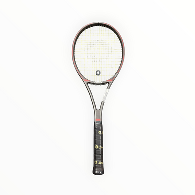 Used Spalding TARGA Adult Tennis Racquet Black 4 1/2" 11375-S000369825