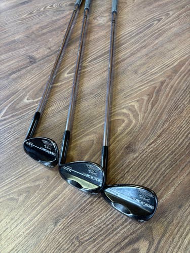 3 Men's Cobra King Right Handed Wedges (Used)