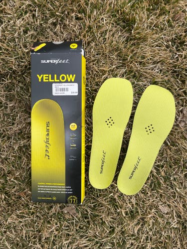 Superfeet Hockey/Cycling Insoles men’s size  7.5-9 (New)