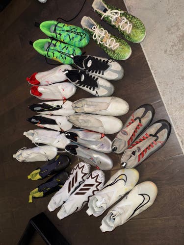 READ NOTES - Men's SIZES 9.5 - 12 Football Cleats (Used) - Nike Vapor Edge Pro 360 - Adidas FREAK