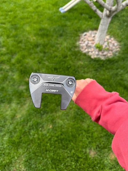 Black Unisex Mizuno M-Craft VI Mallet Right Handed Putter 35" (Used)