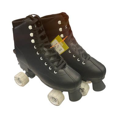 Used RollerDerby Senior Roller Quad Skates Black Adjustable 11859-S000029970