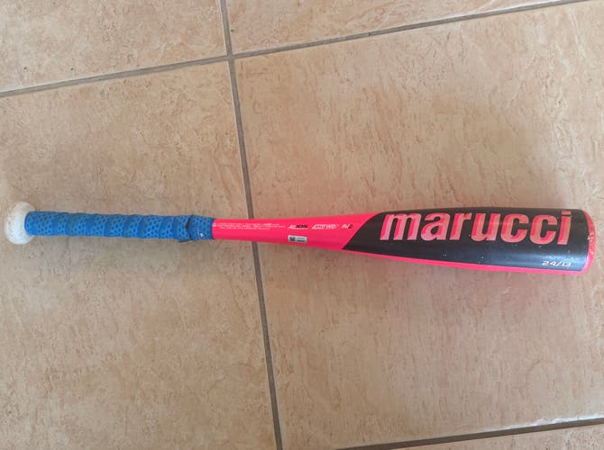 Marucci USABat Certified Bat (-11) 13 oz 24" (Used)