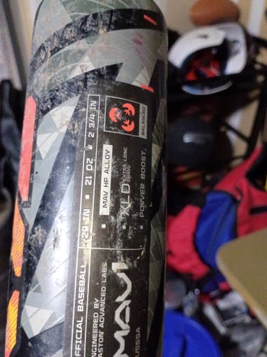 2025 Easton MAV1 Alloy USSSA Certified Bat (-8) 21 oz 29" (Used)