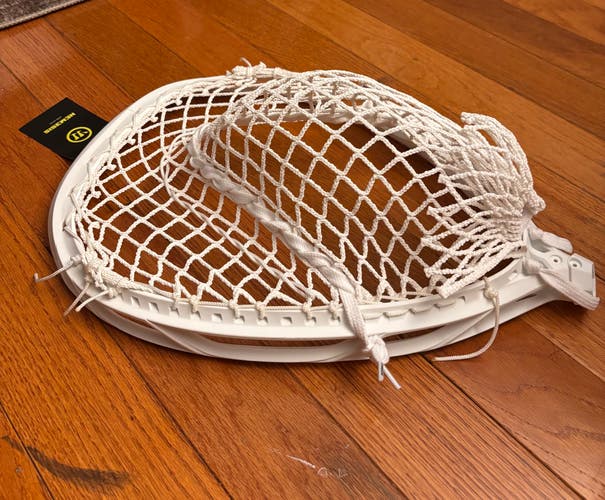 Adult Warrior Fresh Stringing Nemesis QS Goalie Head (New)