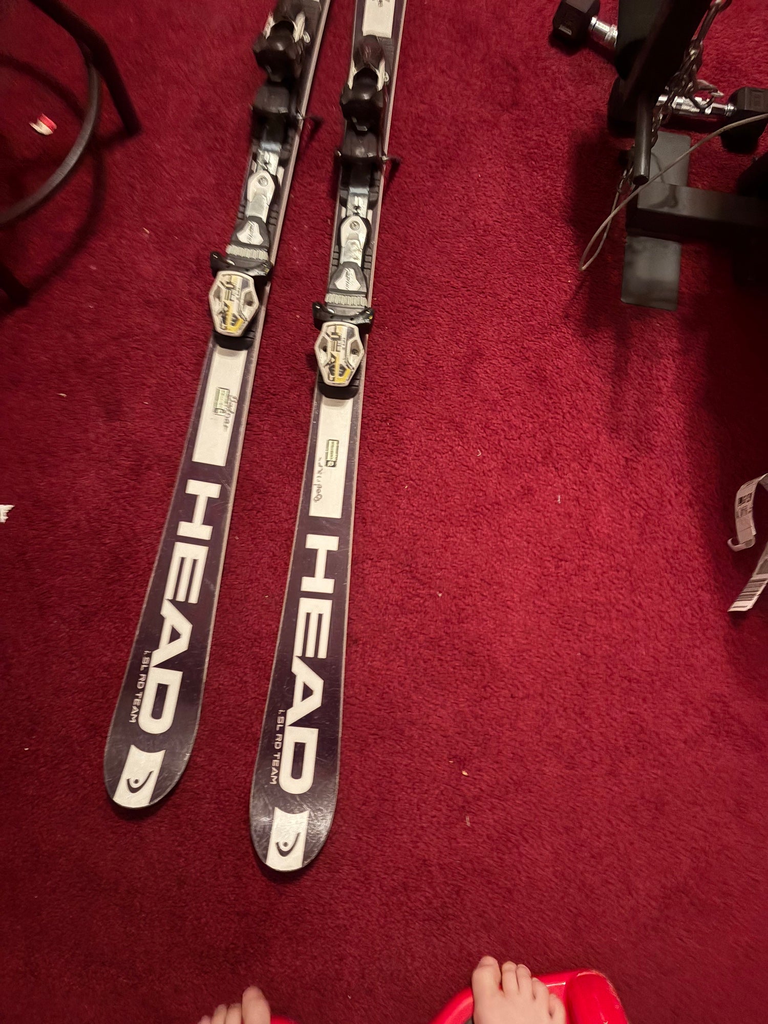 2017 HEAD 207 cm Racing World Cup Rebels  RD Skis With Bindings