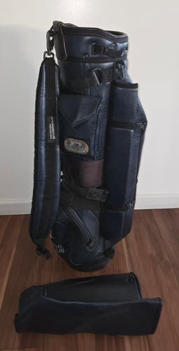 Belding Sports Bushwhacker Santa Maria Country Club Golf Bag 6-way W rain hood cover