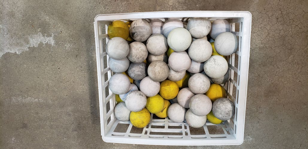 50 USED LACROSSE BALLS