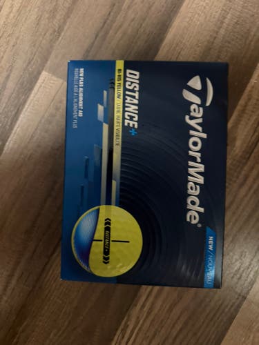 TaylorMade Distance + Balls 12 Pack (1 Dozen) (New)