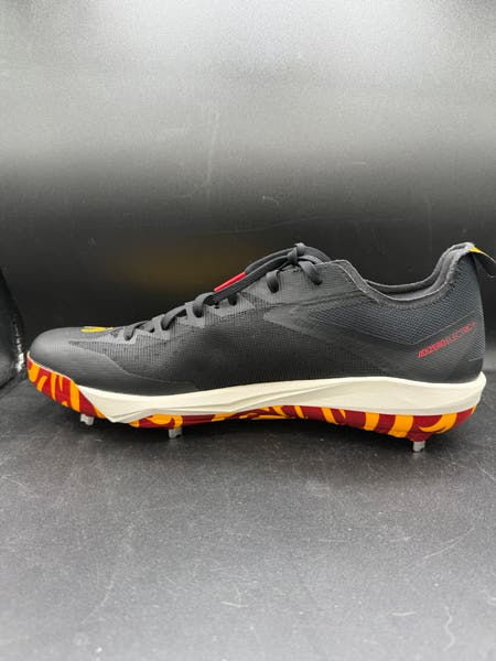 Adidas Adizero Electric+ Black Baseball Cleats Grambling State Men\'s Sz 7 New Adidas Adizero Electric+ Black Baseball Cleats Grambling  main image 2