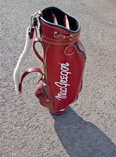 Vintage MacGregor Golf Bag Leather