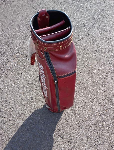 Vintage MacGregor Golf Bag Leather | SidelineSwap | Buy and Sell