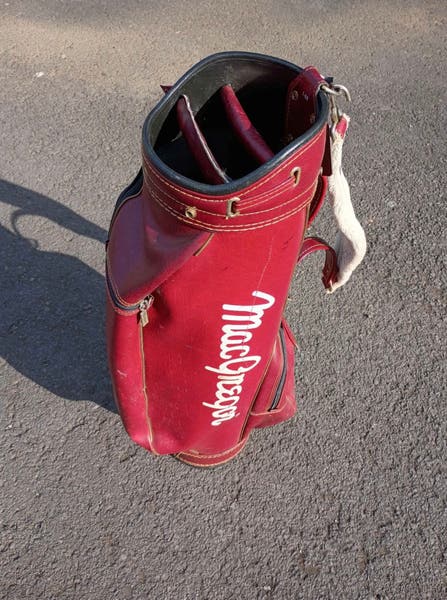 Vintage MacGregor Golf Bag Leather | SidelineSwap | Buy and Sell