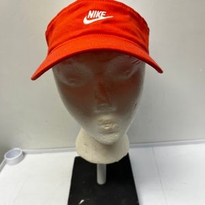 Nike Dri-Fit Women’s Visor Adjustable OSFA Orange Coral Pink Activewear