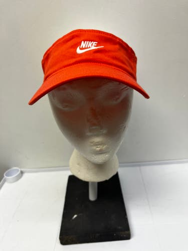 Nike Dri-Fit Women’s Visor Adjustable OSFA Orange Coral Pink Activewear