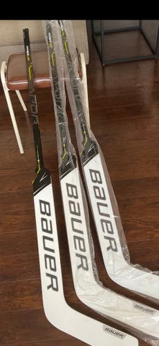 Senior Bauer Vapor Hyperlite Regular Goalie Stick 26" Paddle Pro Stock (New)