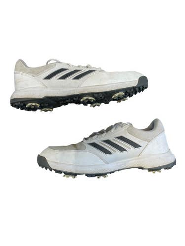 Used Adidas Mens Golf Shoes White Senior 8.5 11873-S000226955