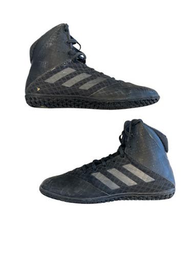 Used Adidas Wrestling Shoes Black Senior 7 11873-S000234663