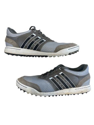 Used Adidas Mens Golf Shoes Grey Senior 10 11873-S000224758