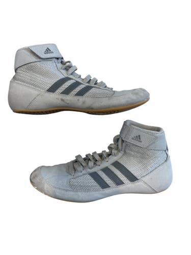 Used Adidas Wrestling Shoes Grey Senior 7.5 11873-S000236677