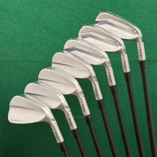 Ping Blueprint S/T Forged Red Dot 4-PW Combo Iron Set BADDAZZ Gold 110 Stiff
