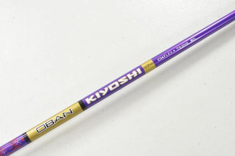 Oban Kiyoshi Purple O4 75g Stiff Flex Callaway Driver Adapter Shaft  # 211417