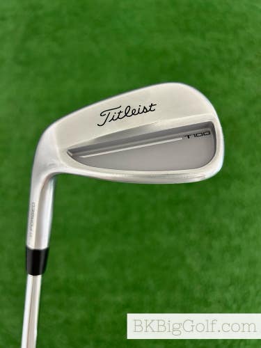 LH Titleist T100 25 Forged 49 Degree Gap Wedge / Stiff