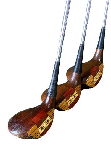 Cougar Precision-1 Oil Hardened Geniune Persimmon Wood Set 1w,3w,4/5w Steel RH