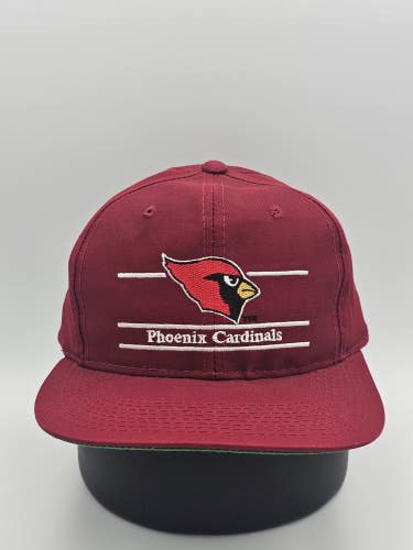 Vintage 1990s Phoenix Cardinals NFL Sports ANNCO Split Bar Hat Cap Vtg Snapback